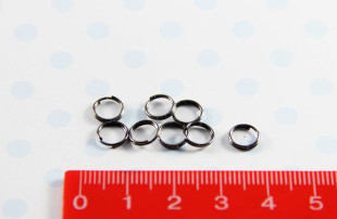 Кольцо для бус R-06 5.5мм 50 шт №03 под черный никель